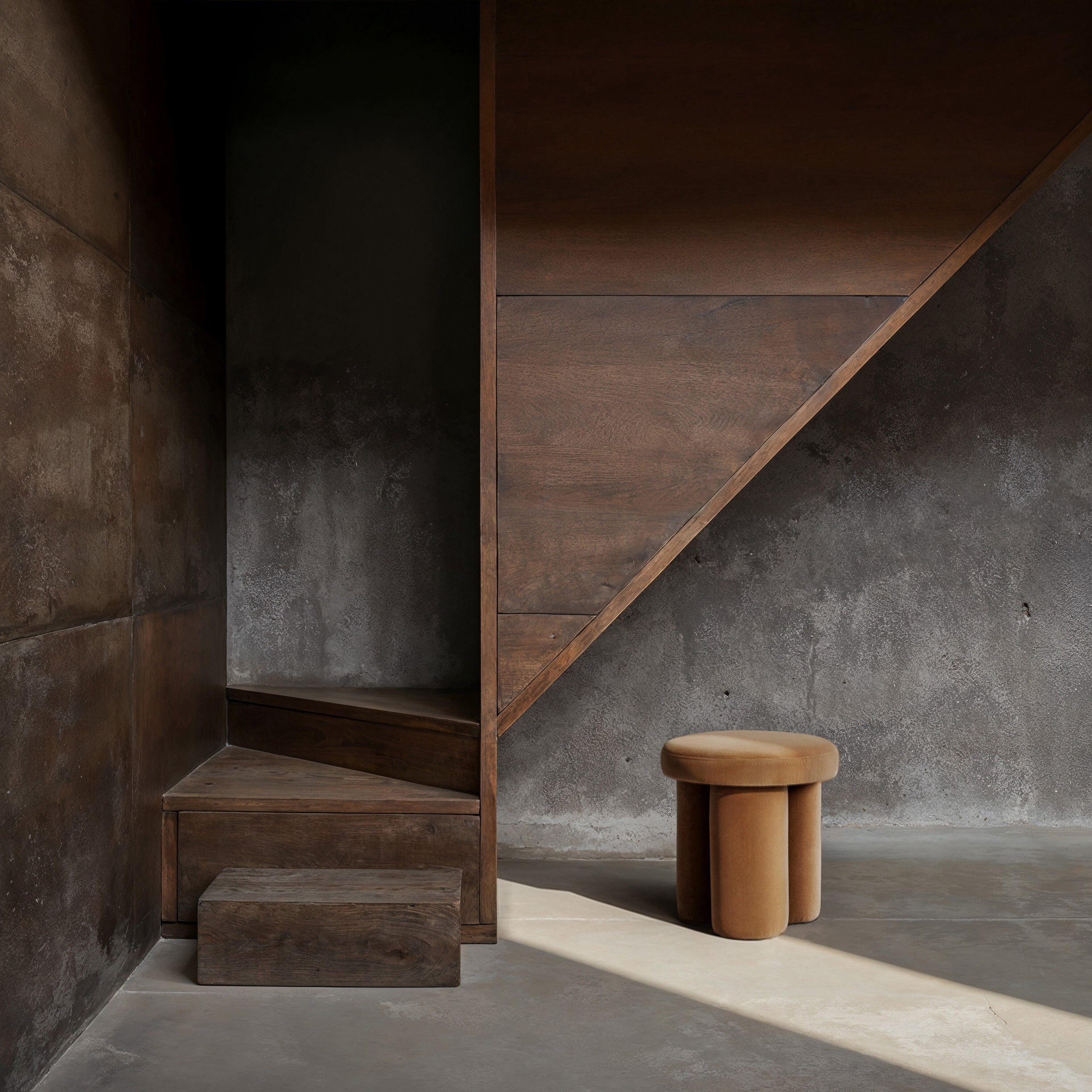Big Foot Stool – Desert