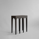 Bow Console - Coffee Black Oak