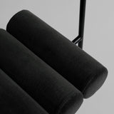 Hiro  Dining Chair, Black Frame - Peat