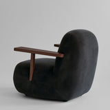 Toe Chair, Armest – Classic Brown Oak / Peat