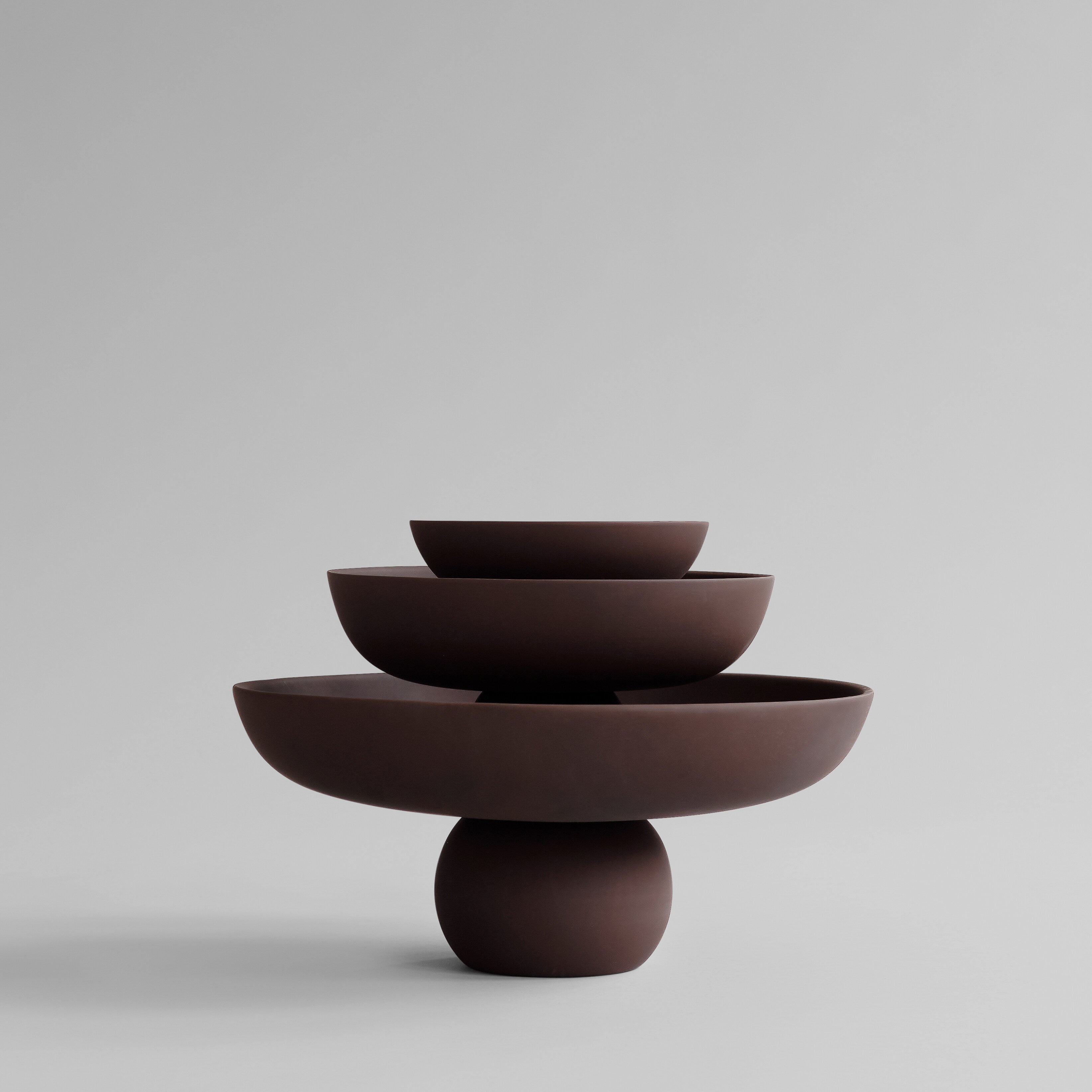 101 Copenhagen - Baburu Bowl, Mini – Chocolate Brown - Bowl
