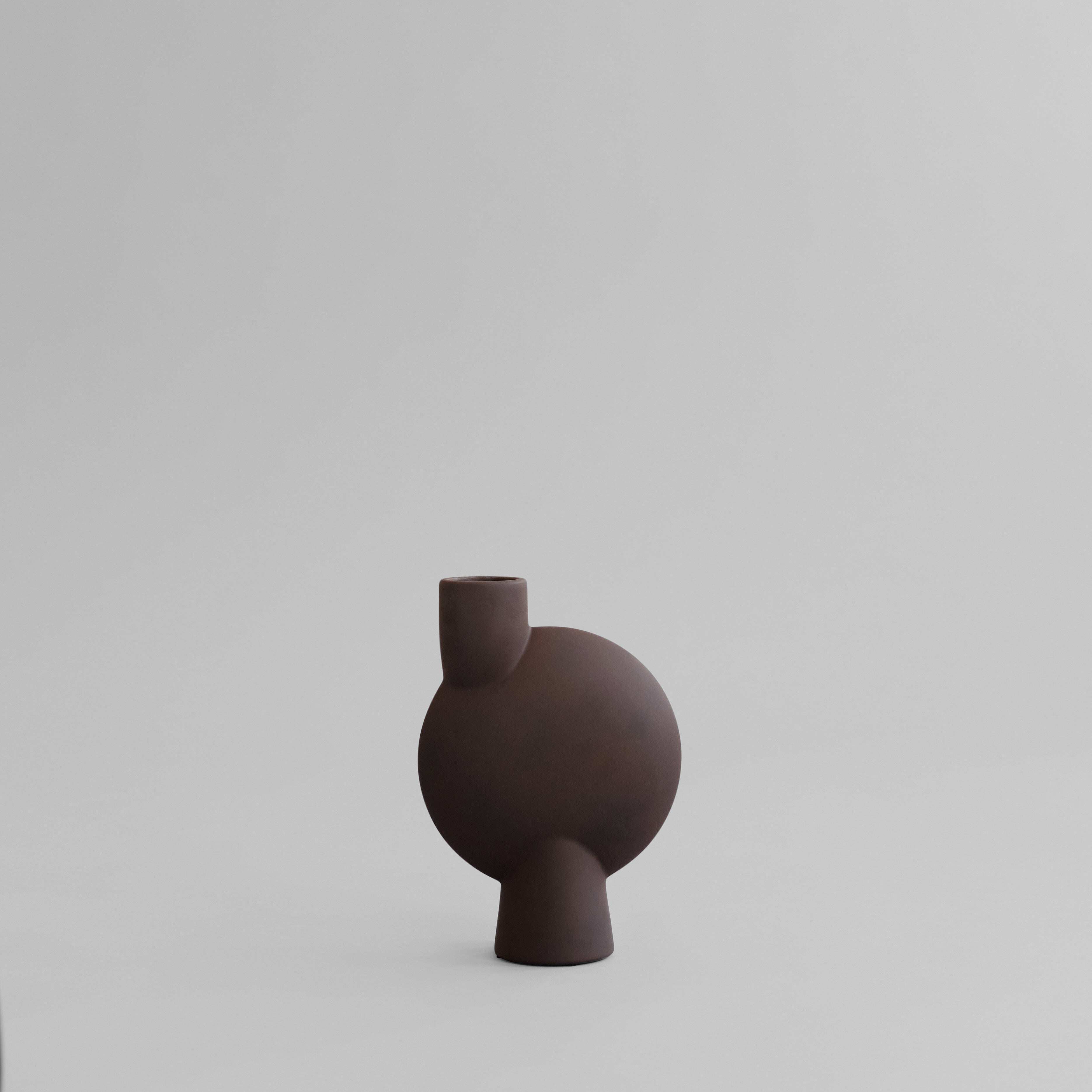 101 Copenhagen - Sphere Vase Bubl, Medio – Chocolate Brown - Vase