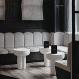 Crown Table, Tall - Bone White