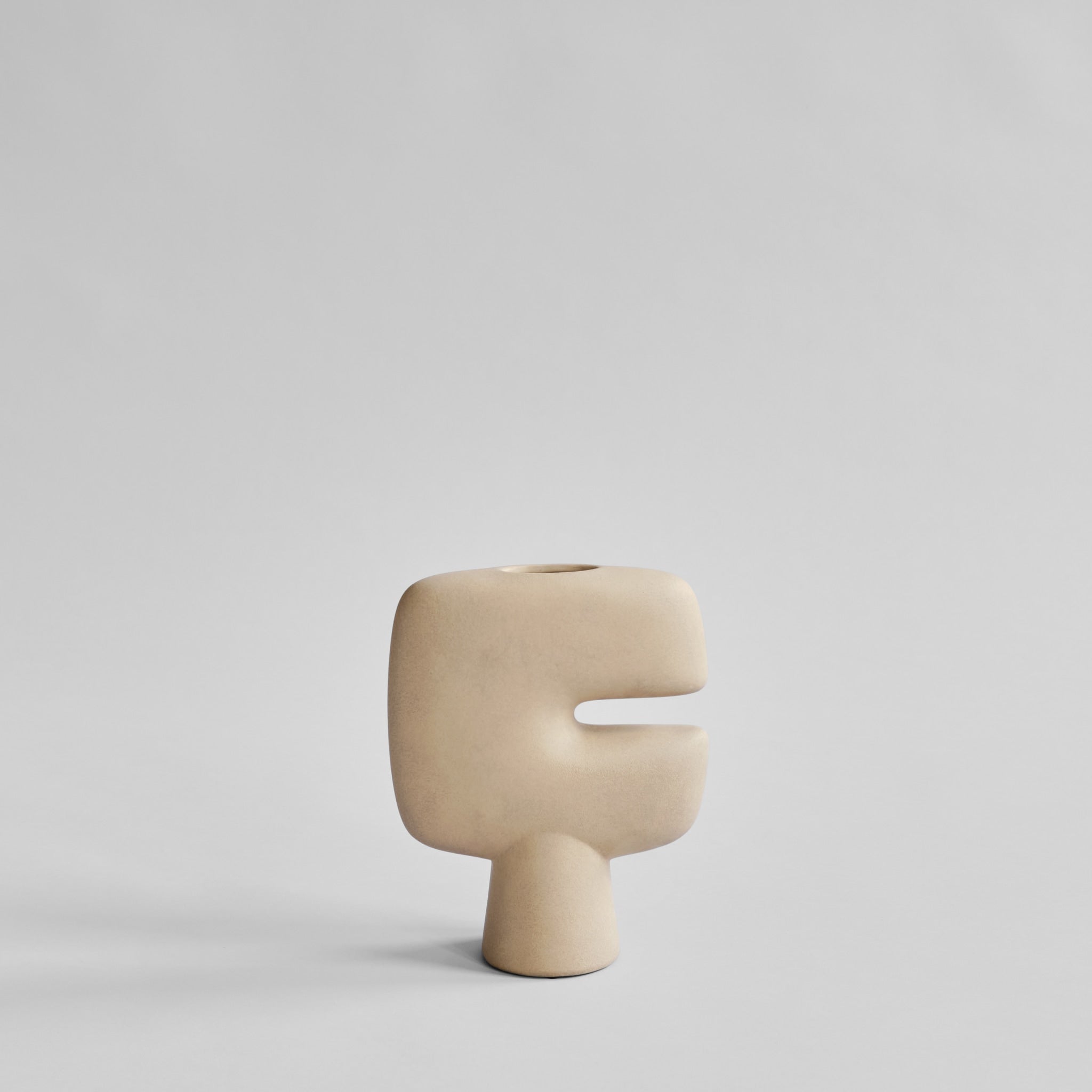 101 Copenhagen - Tribal Vase, Mini - Sand - 