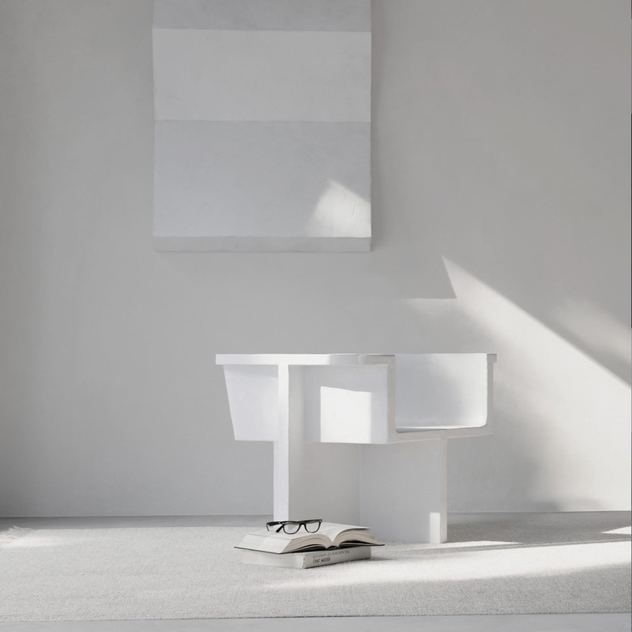 101 Copenhagen - Brutus Lounge Chair - Bone White - Archive