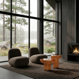 101 Copenhagen - Crown Table, Tall - Caramel - Coffee Table