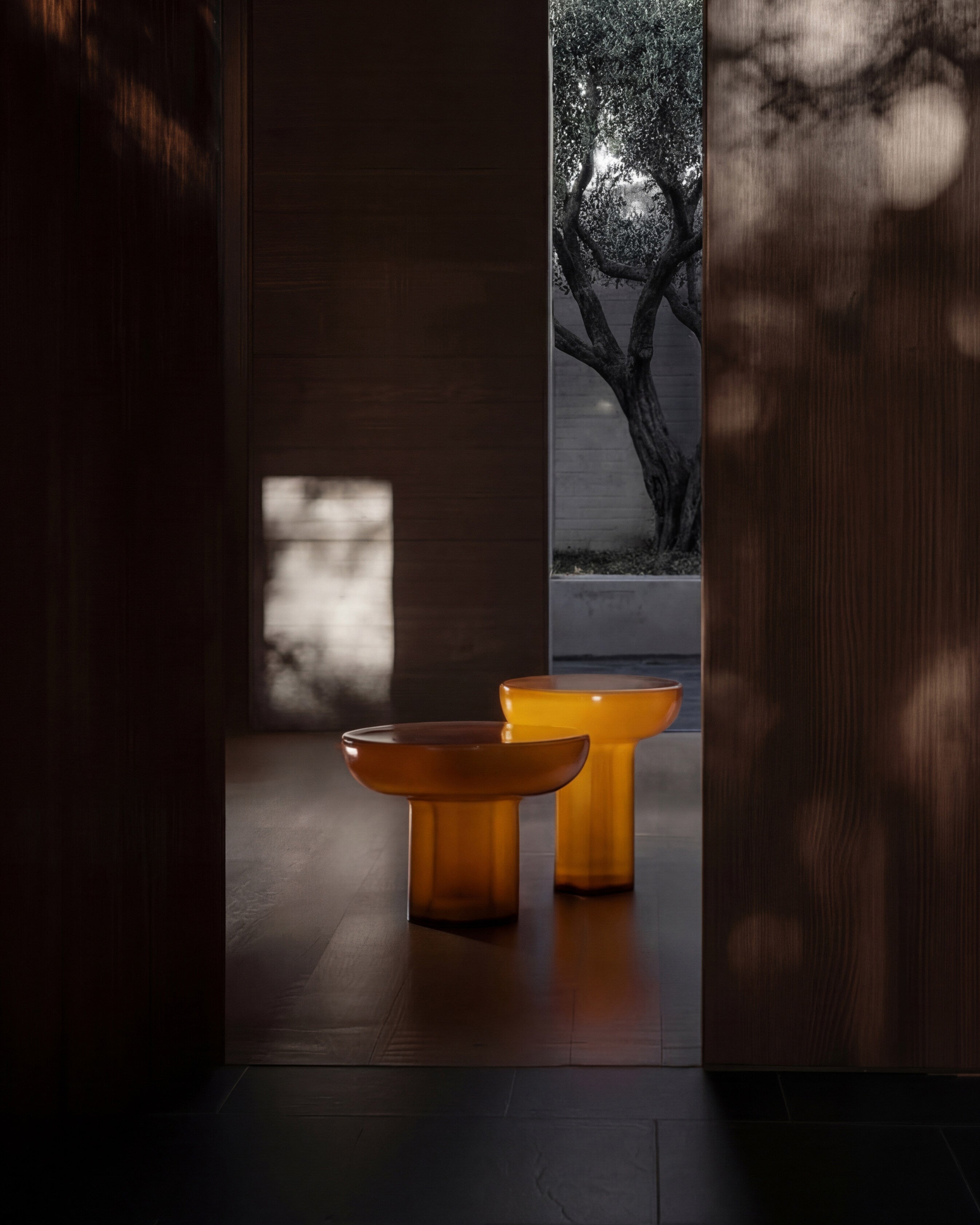 101 Copenhagen - Crown Table, Low - Caramel - Coffee Table