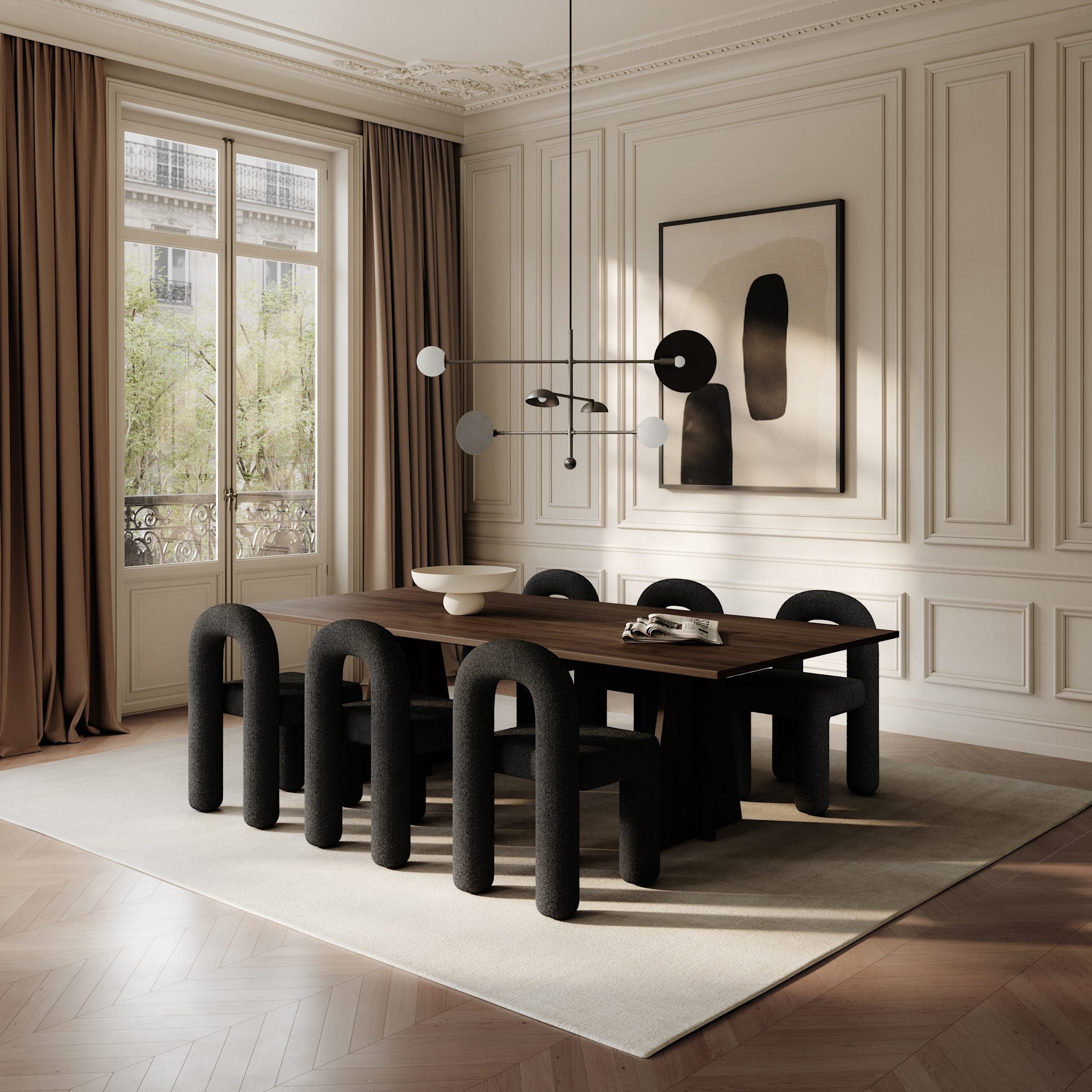 101 Copenhagen - Sahn Chandelier - Bronze - Chandelier