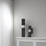 Sitting Man, Big - Dark Grey