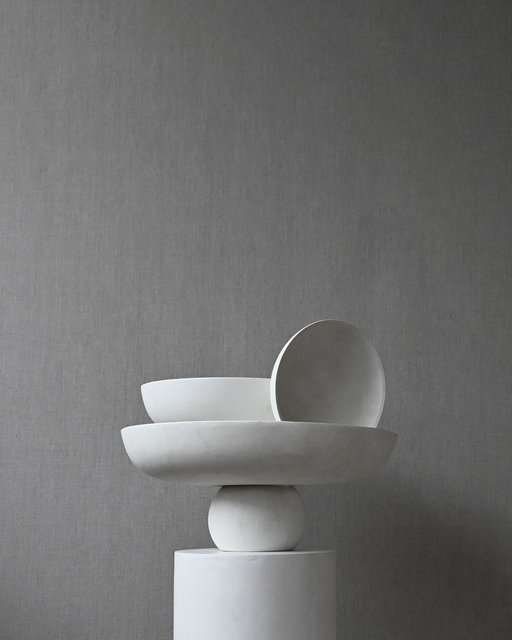 101 Copenhagen - Baburu Bowl, Medio - Bone White - Ceramic bowl