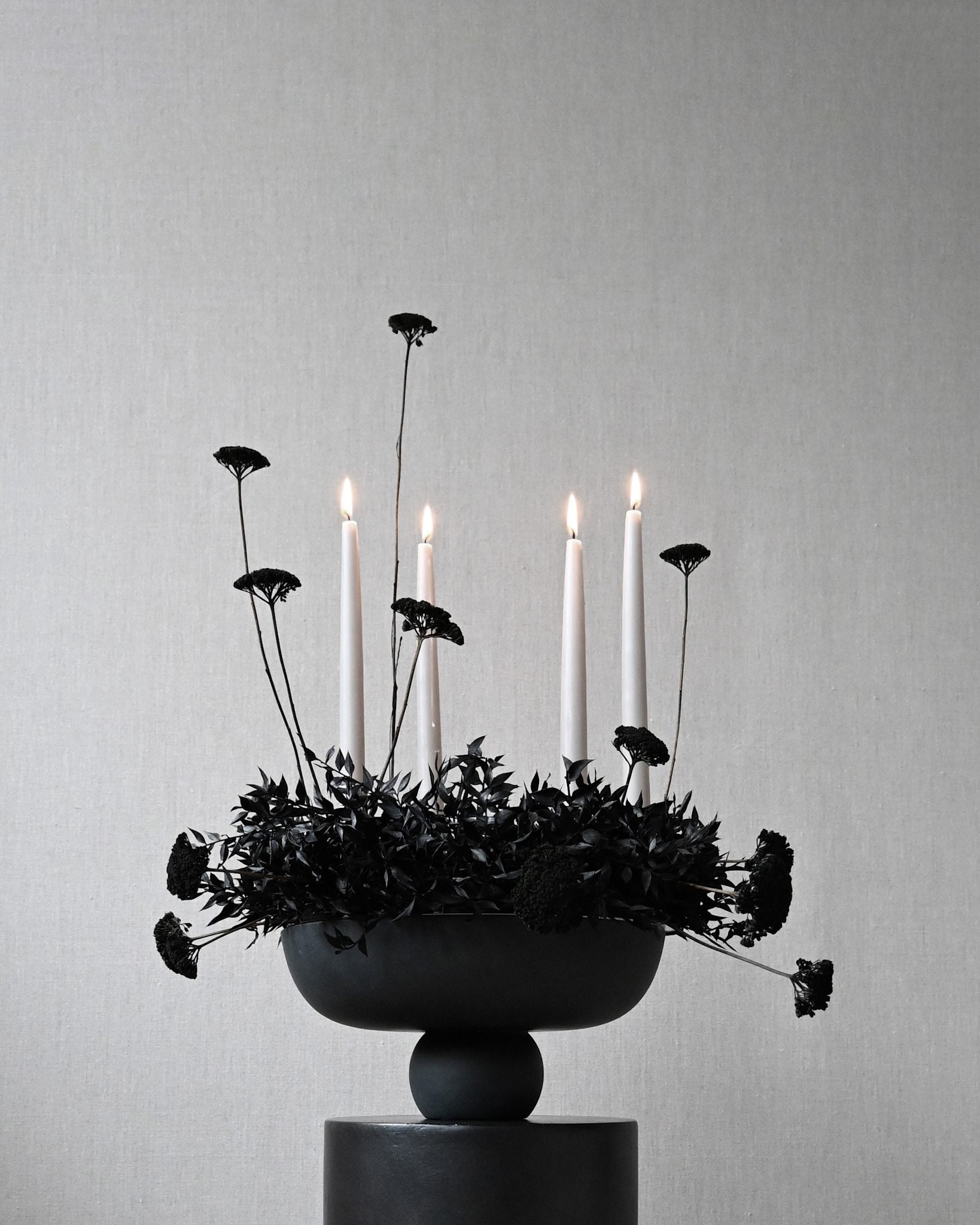 101 Copenhagen - Baburu Bowl, Medio - Black - Ceramic bowl