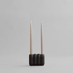 101 Copenhagen - Tube Candle Holder, Mini - Coffee - Candle Holders