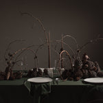 101 Copenhagen - Brick Candle Holder, Low - Calacatta - Candle Holders