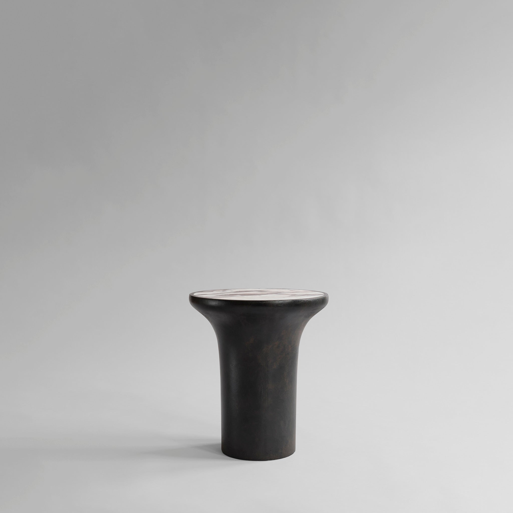 101 Copenhagen - Trumpet Table, Tall - Calacatta - Coffee or Side Table