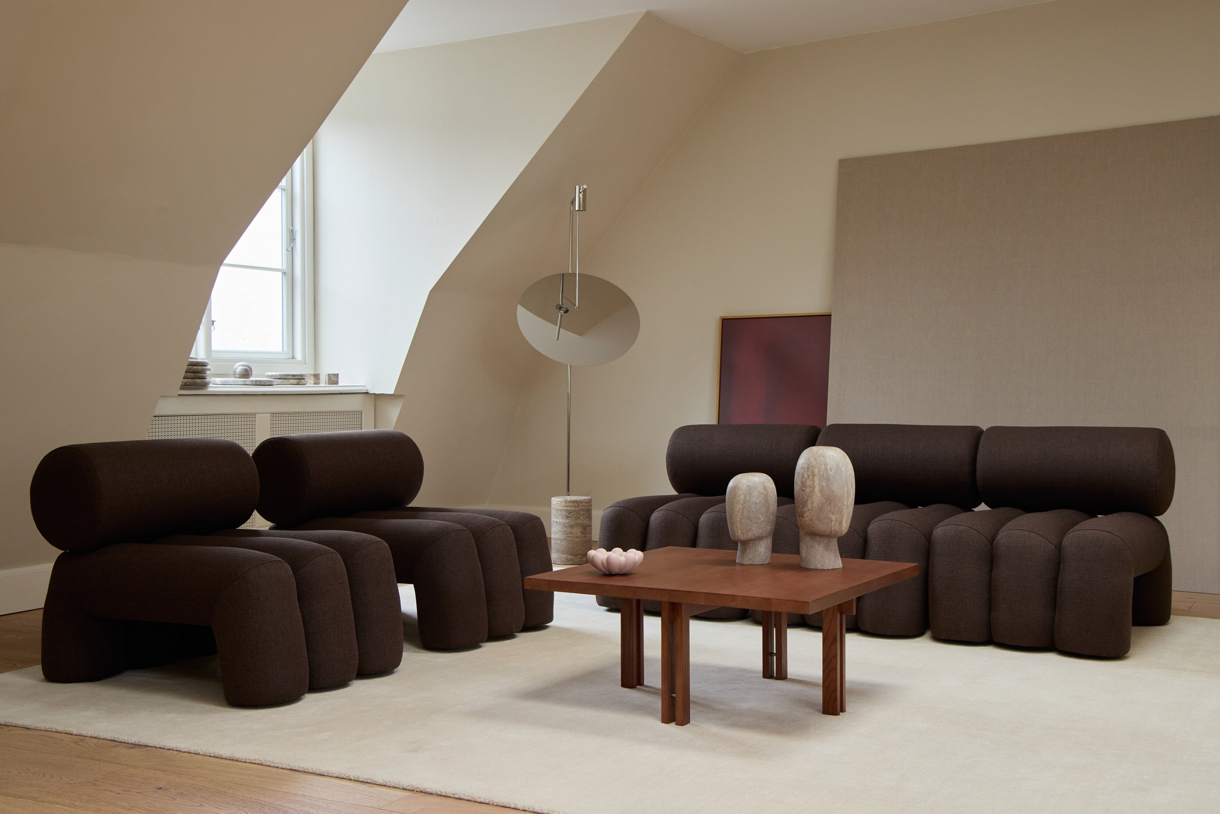 Foku Chair - Dark Brown