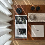 Plinth Coffee Table, 80x80 - Classic Brown Oak
