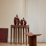 Brutus Stool - Classic Brown Oak