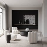 Toe Chair - Chalk White (Linen)