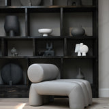 101 Copenhagen - Foku Chair - Taupe (Pallazo 163) - Lounge Chair