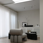 101 Copenhagen - Foku Chair - Taupe (Pallazo 163) - Lounge Chair
