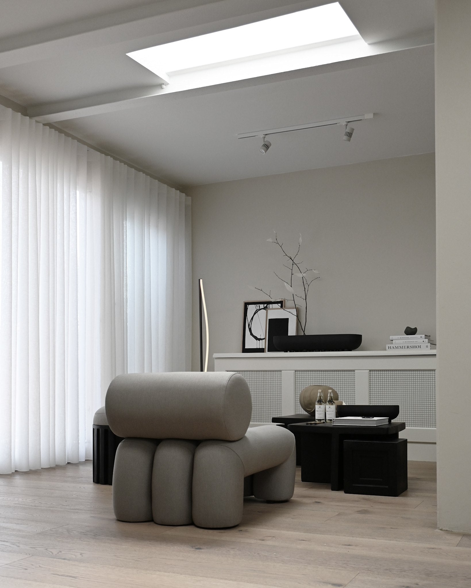 101 Copenhagen - Foku Chair - Taupe (Pallazo 163) - Lounge Chair