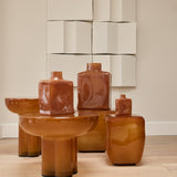 Shin Vase, Big - Caramel