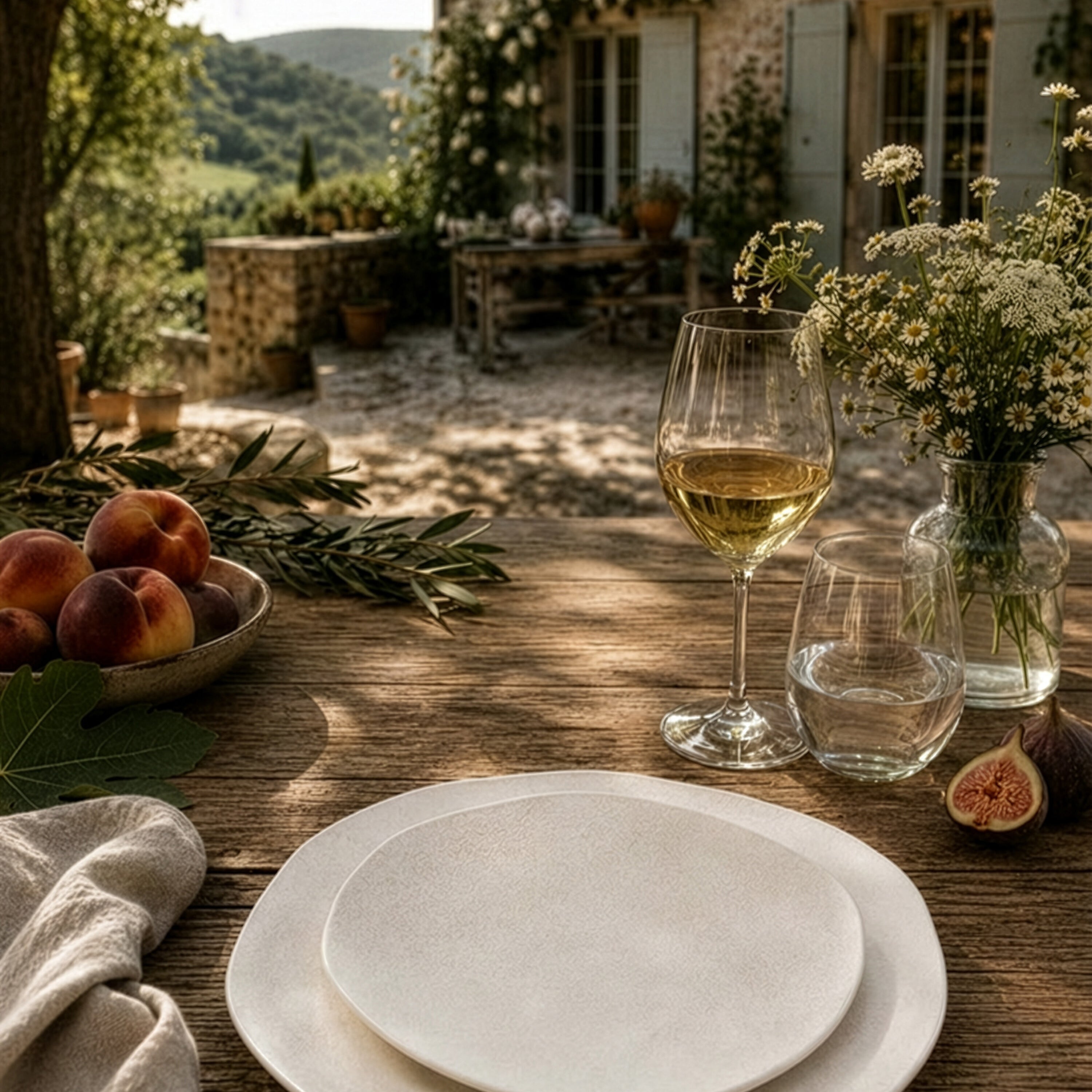 Native Dinner Plate - Birch