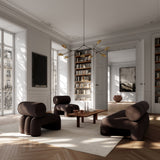 Foku Chair - Dark Brown