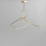 Kumo Chandelier, Big - Brass