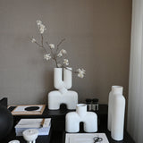 Cobra Vase Uno, Medio - Bone White