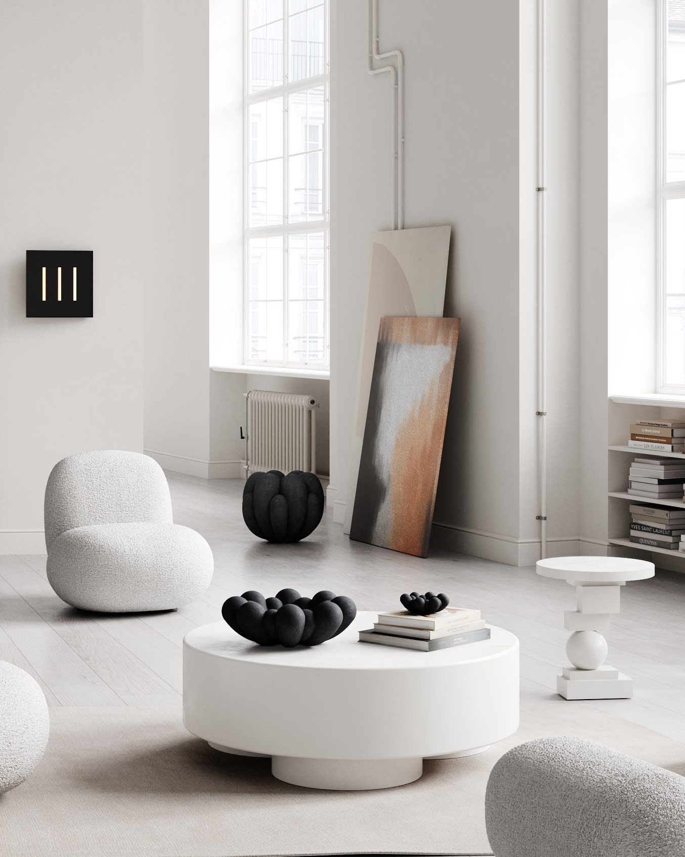 101 Copenhagen - Bloom Vase, Big - Black - Vase