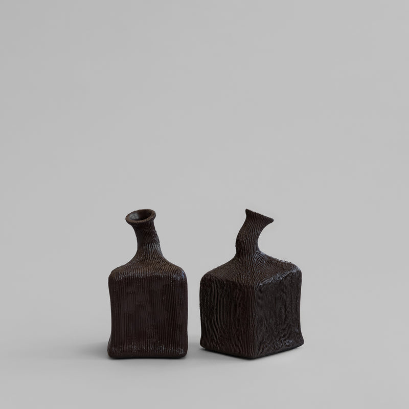101 Copenhagen - Kubi Object - Chocolate Brown - Vase