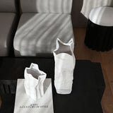 Kami Vase, Mini - Bone White