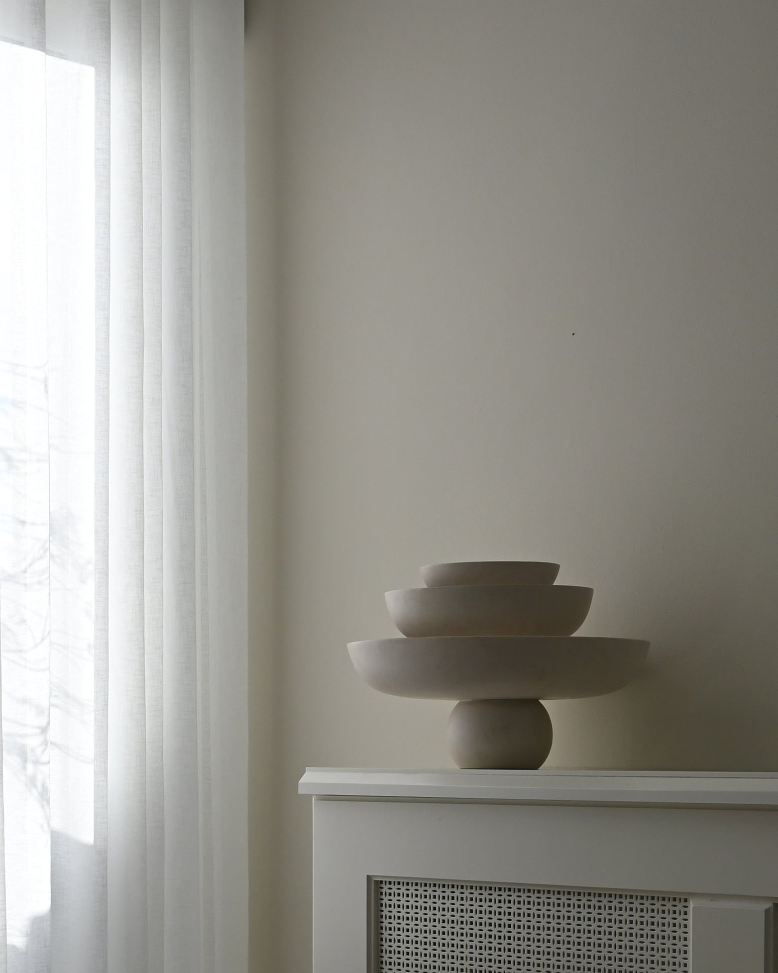 101 Copenhagen - Baburu Bowl, Medio - Birch - Ceramic bowl