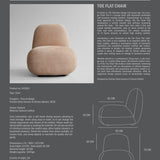 Toe Chair, Flat - Nubuck