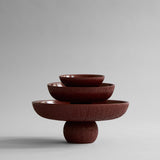 101 Copenhagen - Baburu Bowl, Medio - Carved Ruby - Bowl