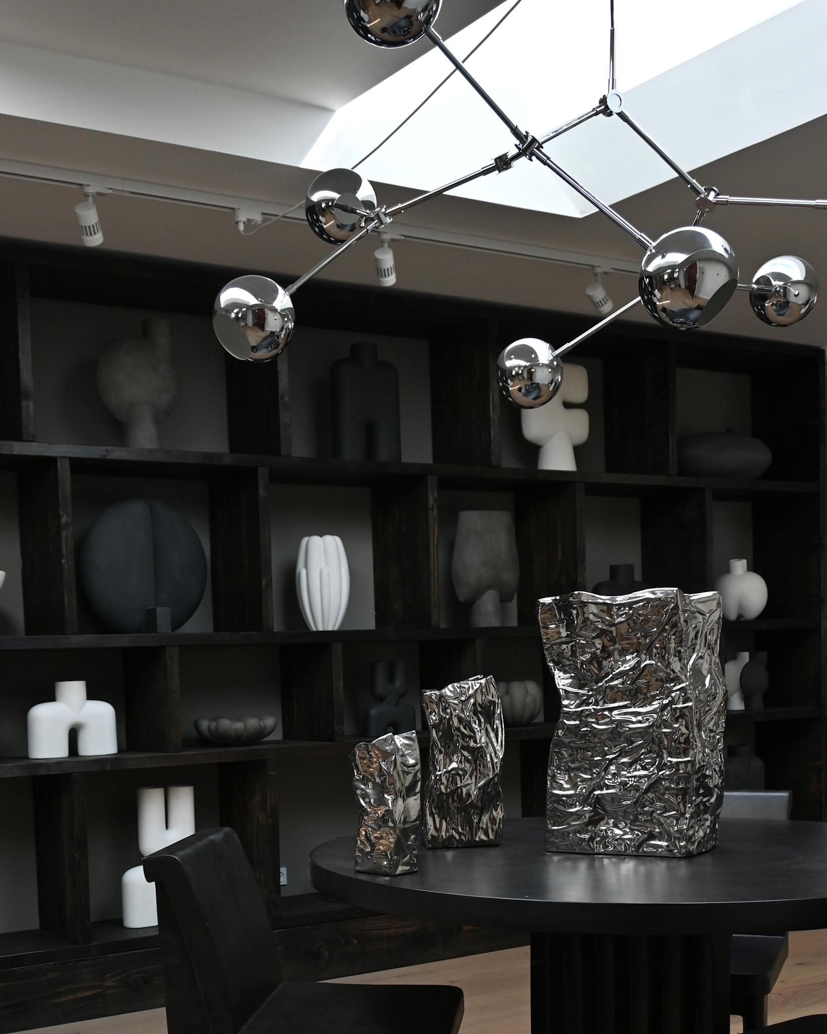 101 Copenhagen - Kami Vase, Medio - Chrome - Vase