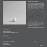 101 Copenhagen - Sunao Vase, Petit - Birch - Vase