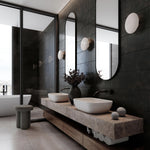 101 Copenhagen - Enkei Jar, Medio - Silver Travertine - Jar