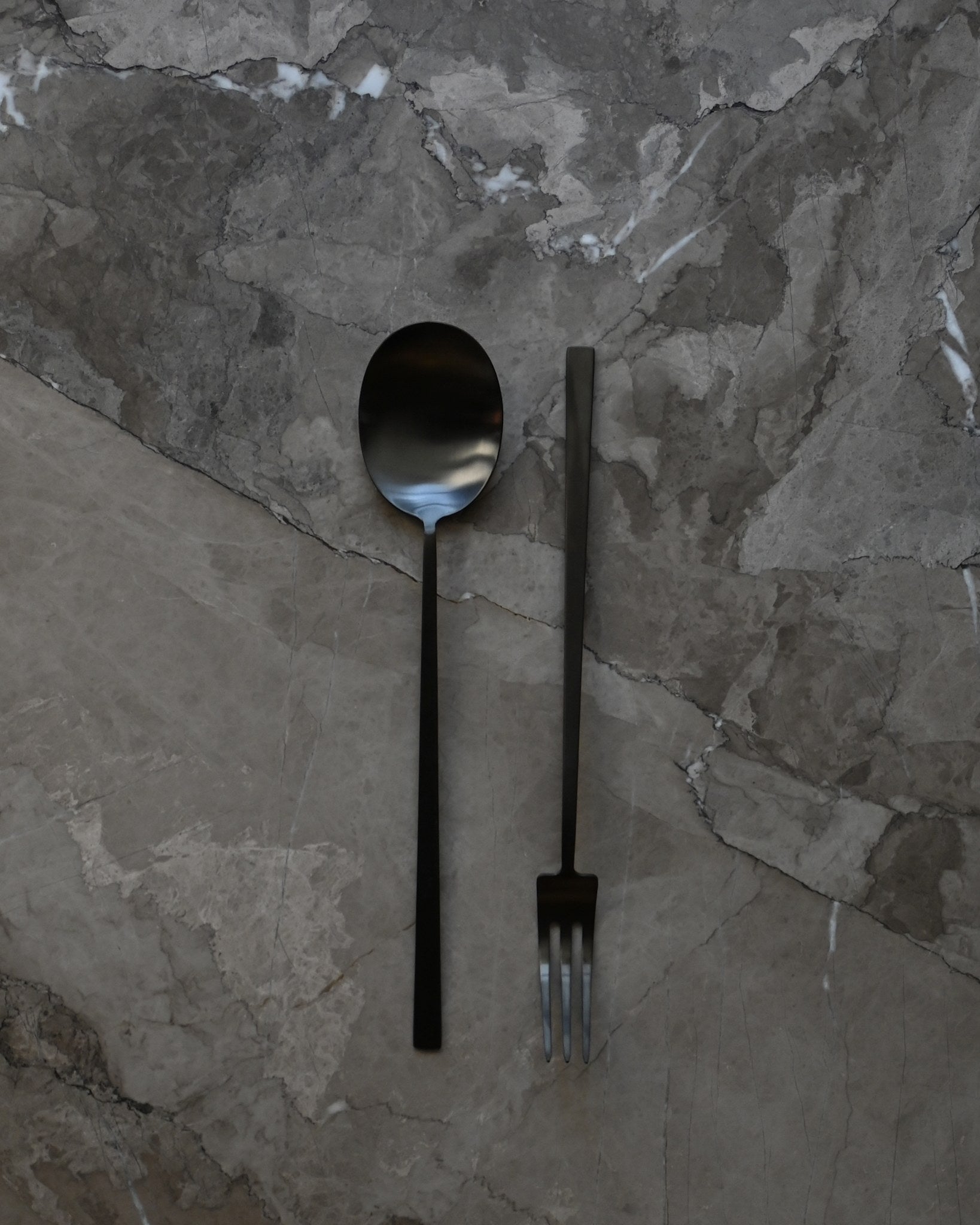 101 Copenhagen - Kogei Salad Servers - Black - Salad Servers