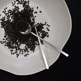 101 Copenhagen - Kogei Salad Servers - Brushed Steel - Salad Servers