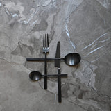 101 Copenhagen - Kogei Cutlery - Black (16 pcs) - Cutlery set