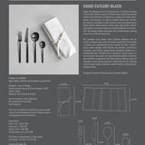 Kogei Cutlery - Black (16 pcs)