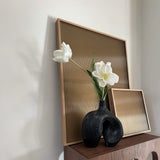 101 Copenhagen - Ni Vase, Mini - Carved Dark Green - Vase