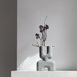 101 Copenhagen - Cobra Vase Double, Mini - Dark Grey - Vase