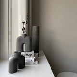 101 Copenhagen - Cobra Vase Tall, Mini - Dark Grey - Vase