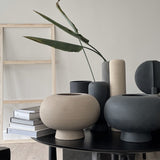 101 Copenhagen - Kabin Vase, Fat - Sand - Vase