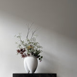 Sumo Vase, Slim - Bone White