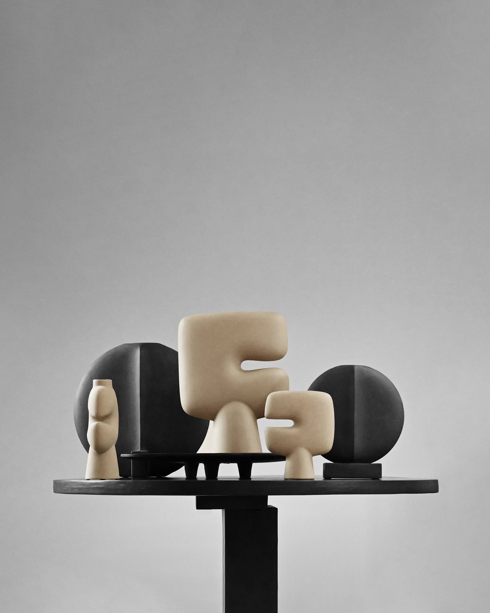 101 Copenhagen - Tribal Vase, Medio - Sand - Vase