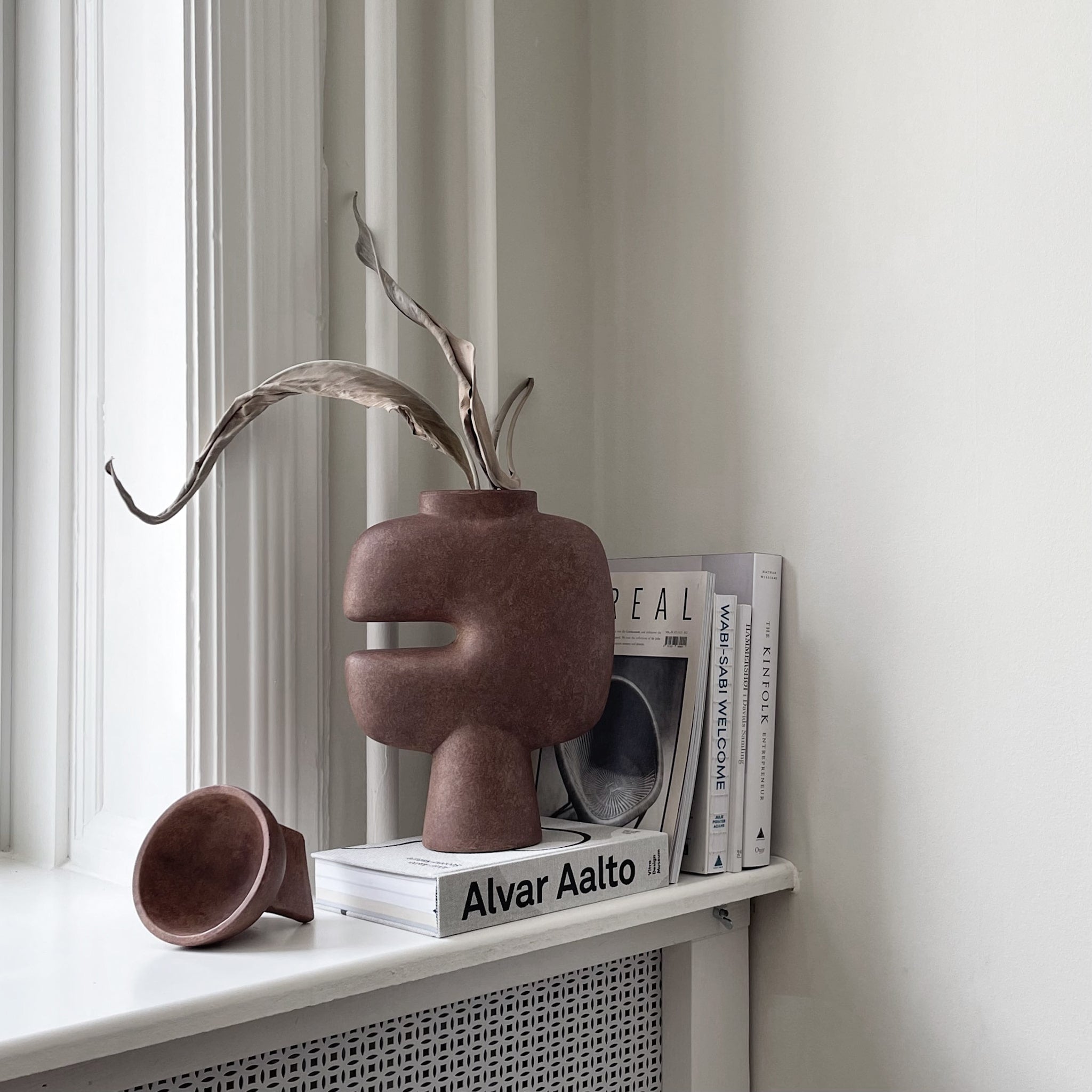 101 Copenhagen - Tribal Vase, Medio - Terracotta - Vase